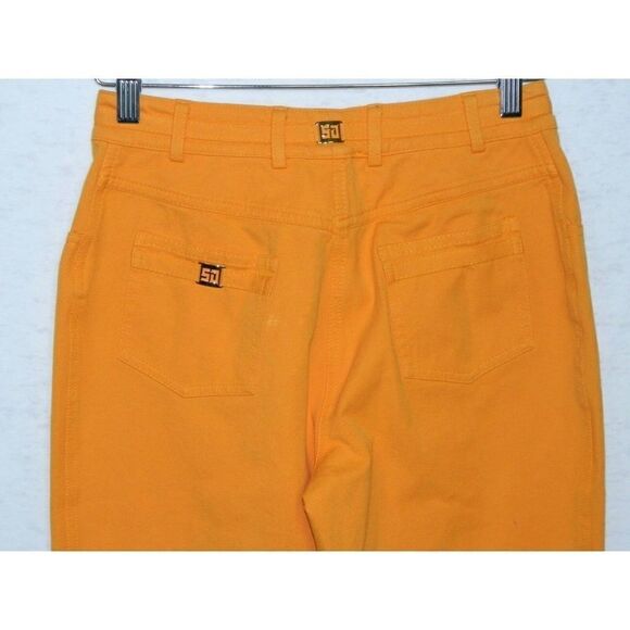 St. John by Marie Gray Jeans Size 4 Orange Pants Color Jeans Pants - Picture 5 of 8